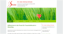 Desktop Screenshot of dr-schulze-gyn.de